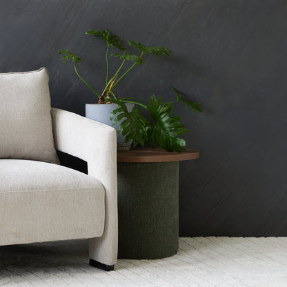 VeloStone™ Line Black Flexible Natural Stone Wall Panel - 290cmx122cm